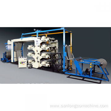 Flexible Letters PP Woven Bag Roll Printing Machine